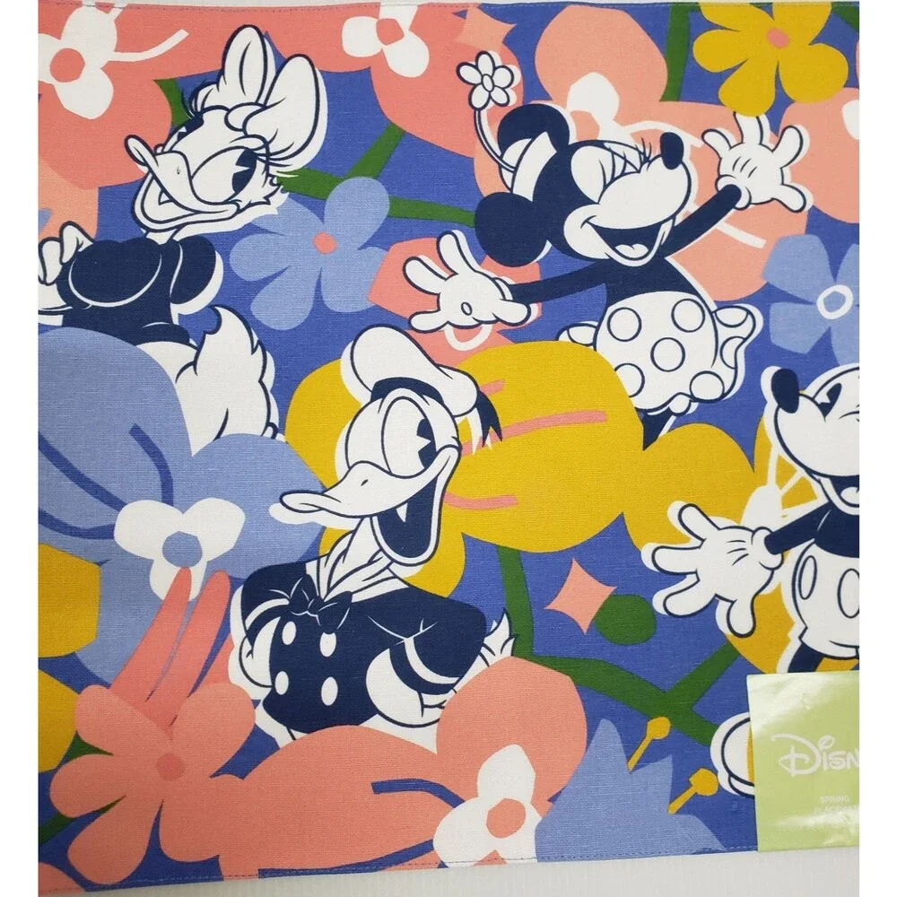 Set of 2 Same Fabric Printed Placemats(13